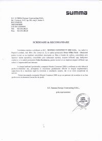 "recomandare SUMMA"